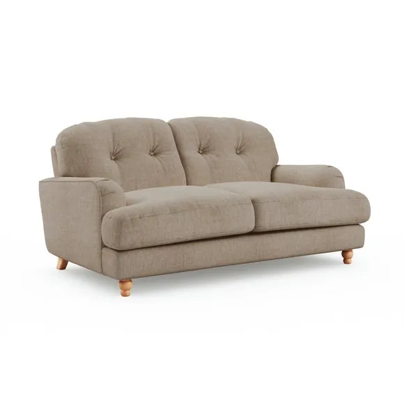 Martha Faux Linen 2 Seater Sofa 6