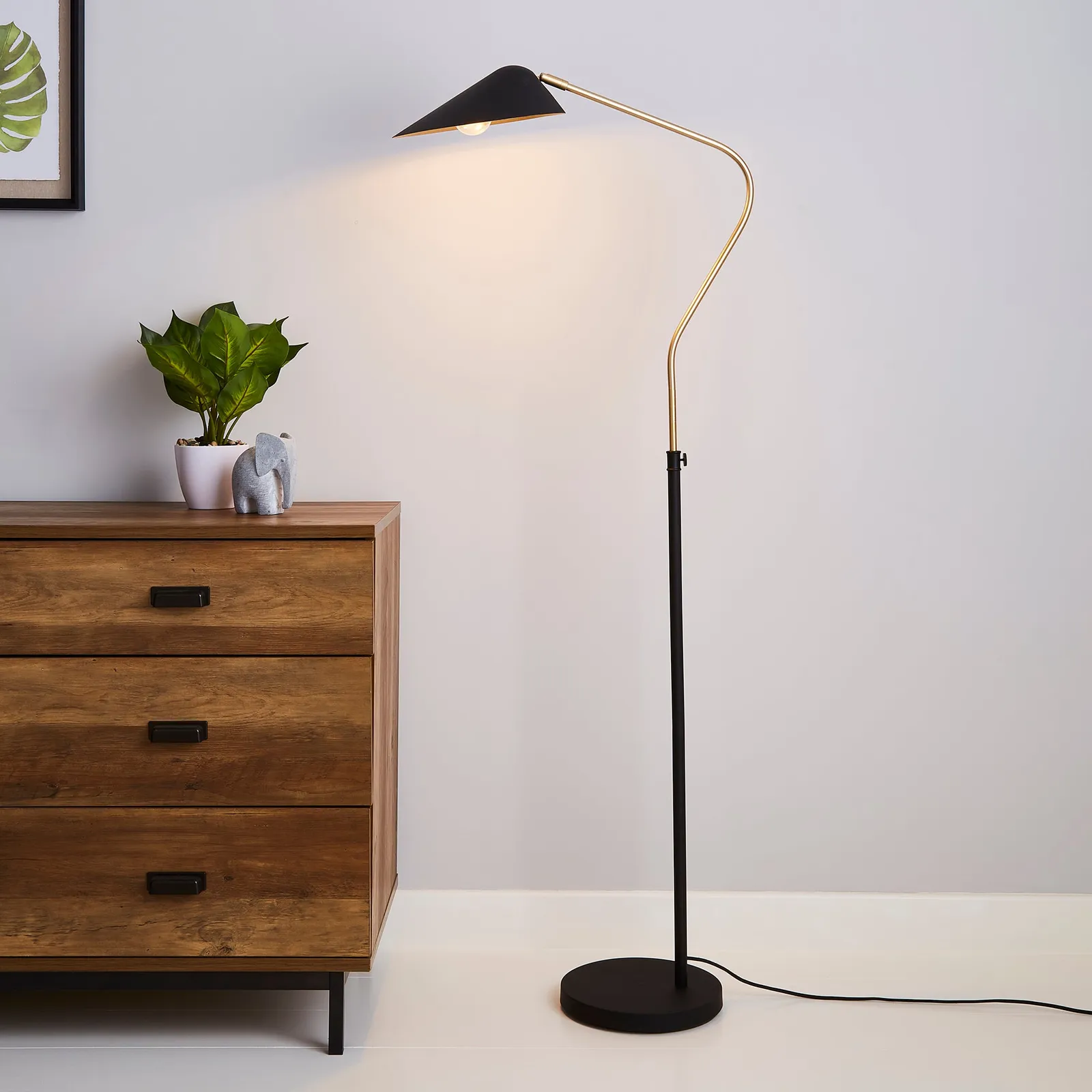Savona Floor Lamp Black Black