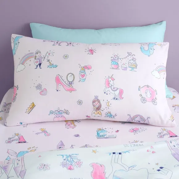 Princess Duvet Cover and Pillowcase Set 4