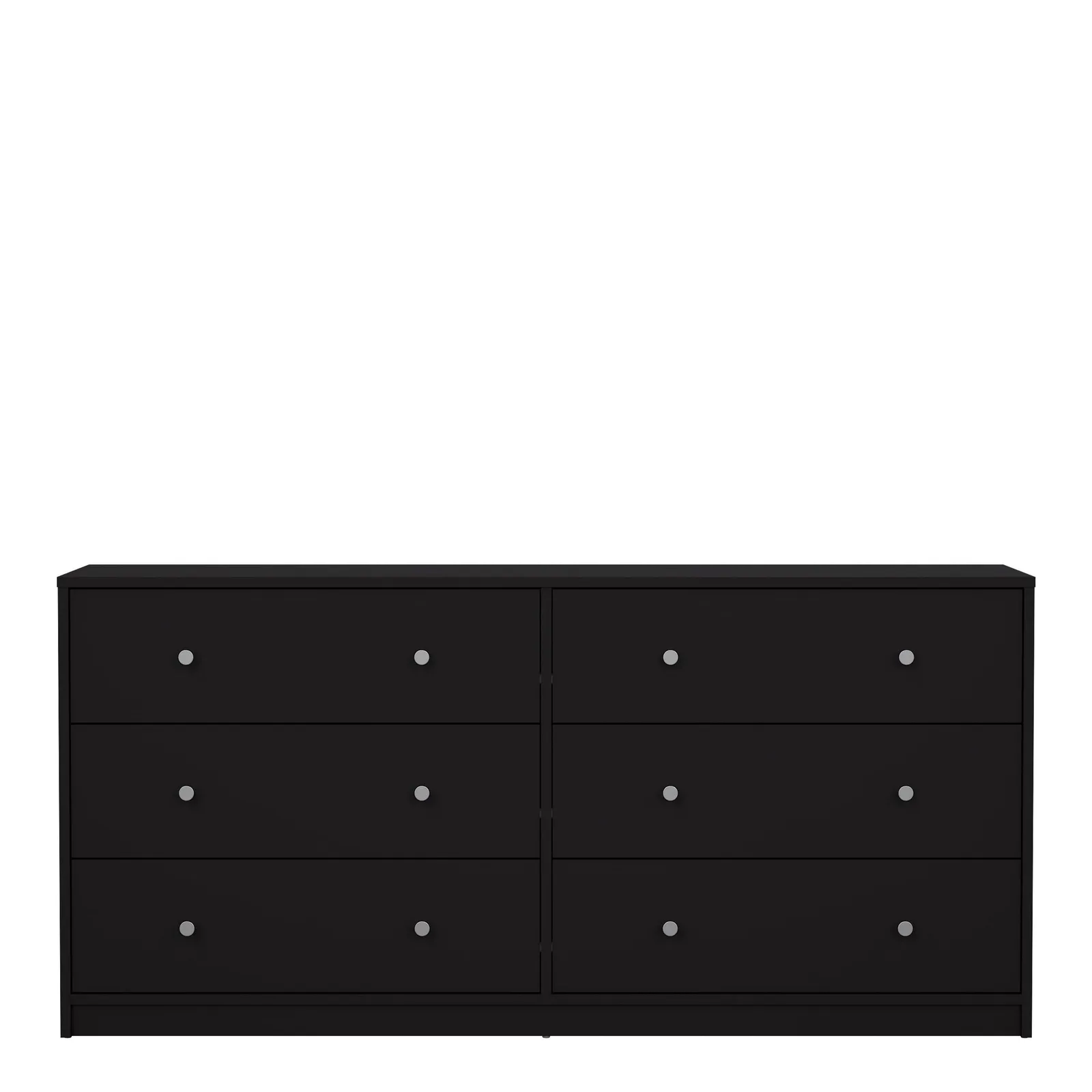 Furniture To Go May Chest of 6 Drawers (3+3) in Black 2