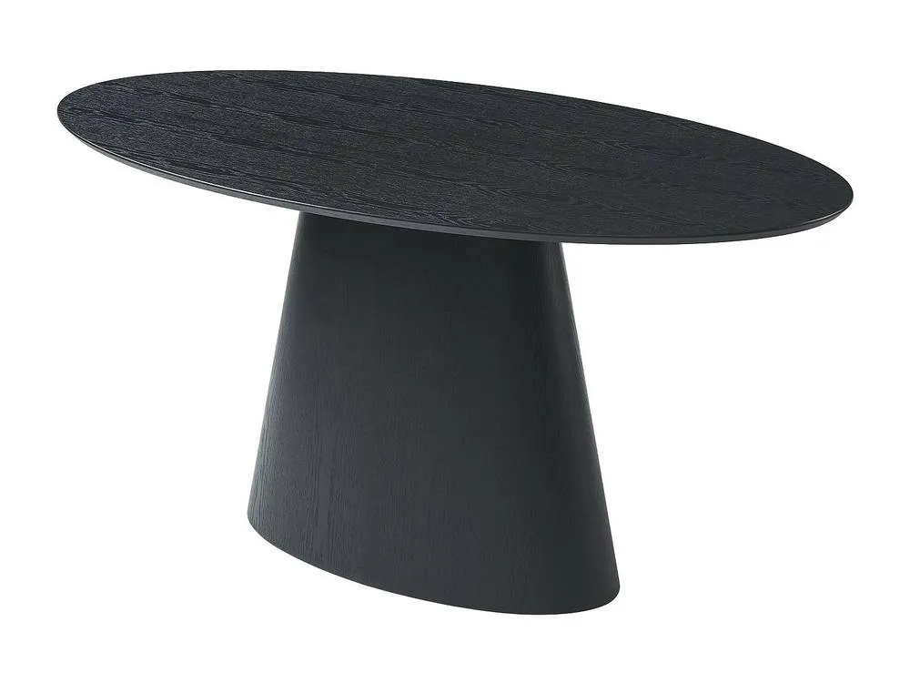 Vente-unique 6 - Seater Setting Dining Table In MDF - Black - ANTELADA 5