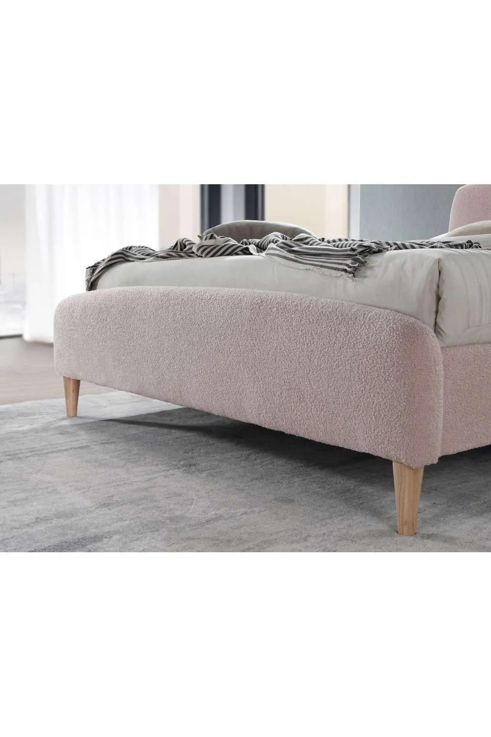Birlea Otley Bed in Dusty Pink 3