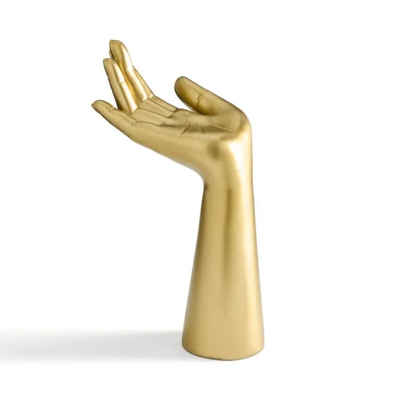 Gold Resin Hand Ornament 3