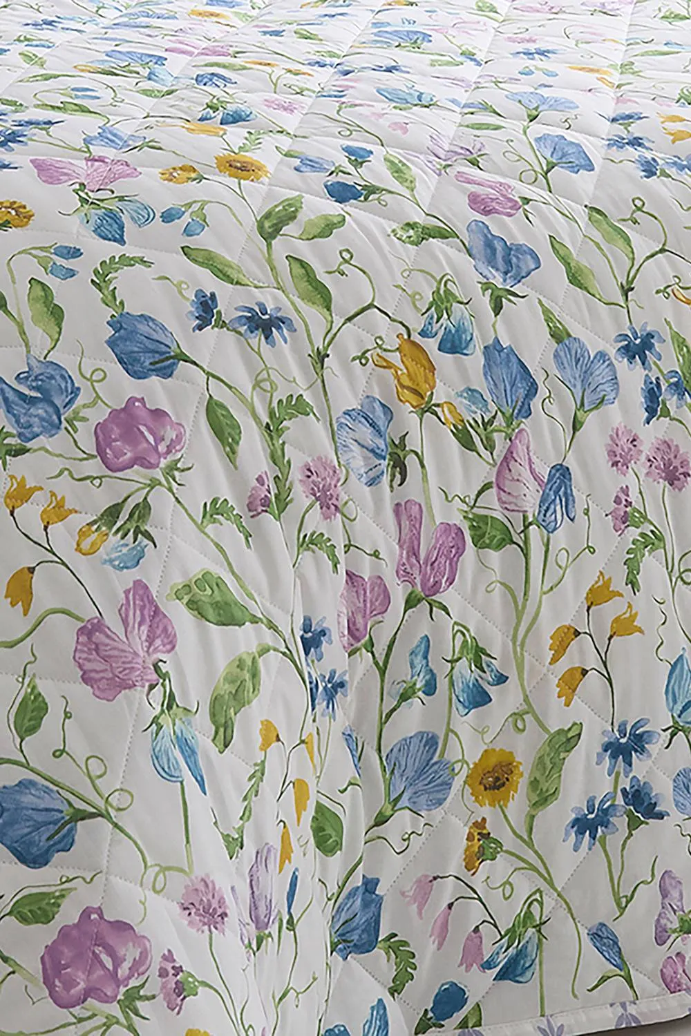 Dreams & Drapes 'Sweetpea Floral' Quilted Bedspread 2