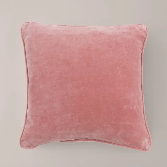 Clara Cotton Velvet Square Cushion 2