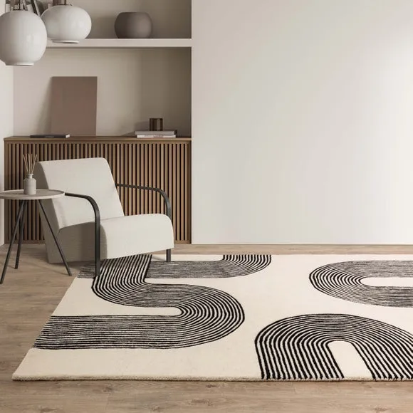 Asiatic Matrix Arches Wool Rug 1
