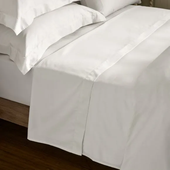 Dorma Luxe Egyptian Cotton Sateen Flat Sheet 1