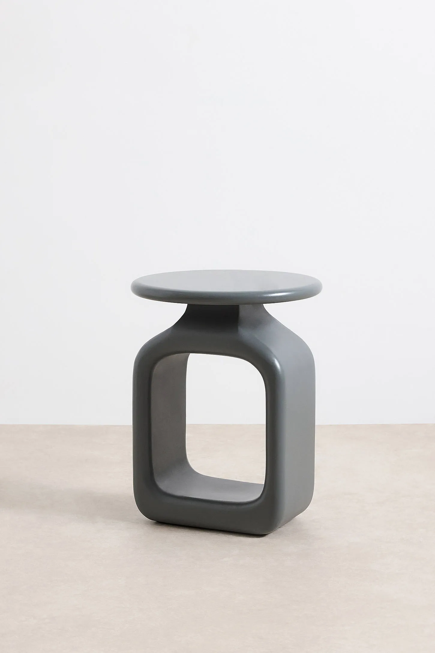 Arched Side Table - Grey
