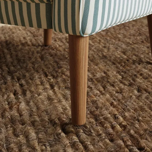 Kaspar Woven Linford Stripe Tub Chair 4