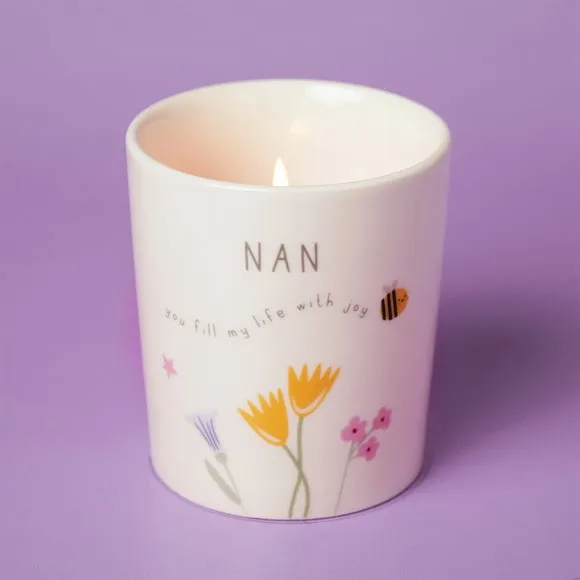 Love Life Nan Lychee & Raspberry Ceramic Candle 3