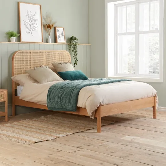 Margot Rattan Bed Frame 1