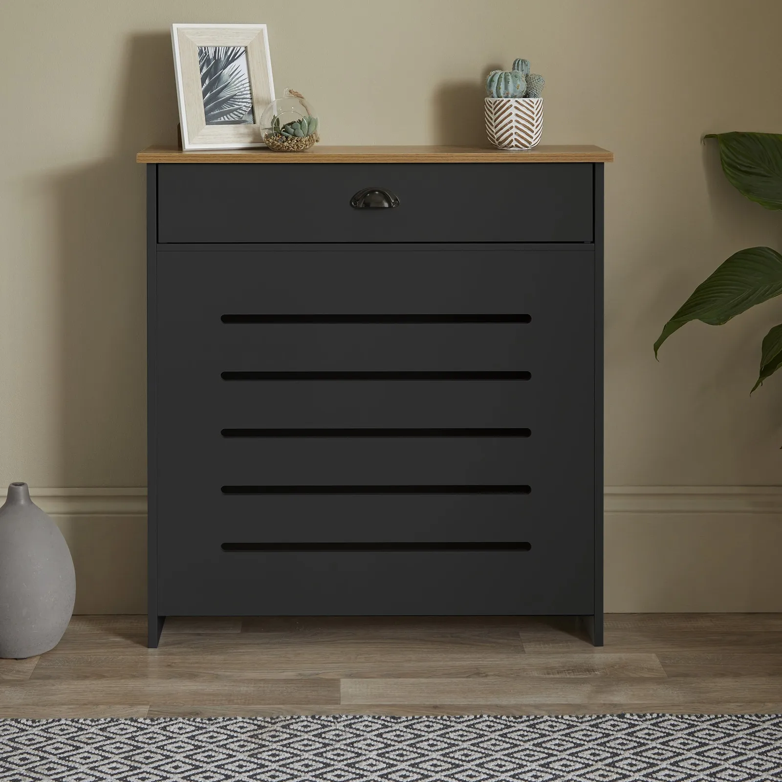 Banbury Mini Radiator Cover Black