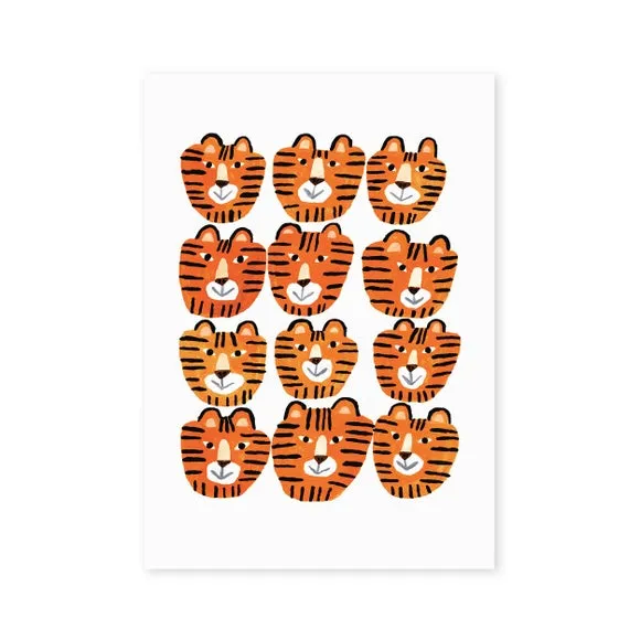 East End Prints Tiger Tiger Print 2