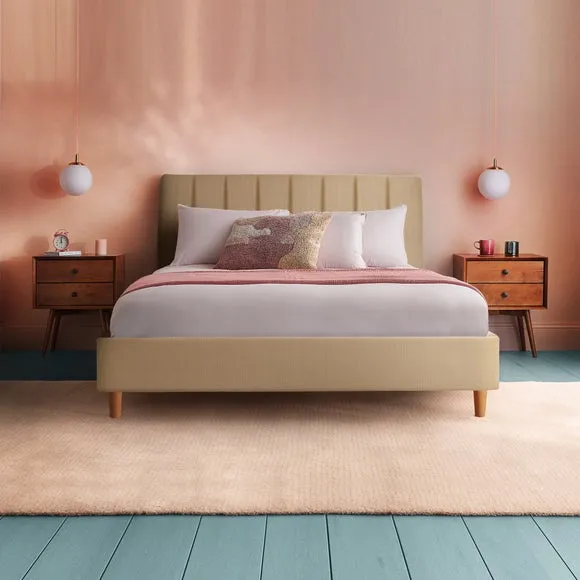 Silentnight Octavia Bed Frame, Woven Fabric