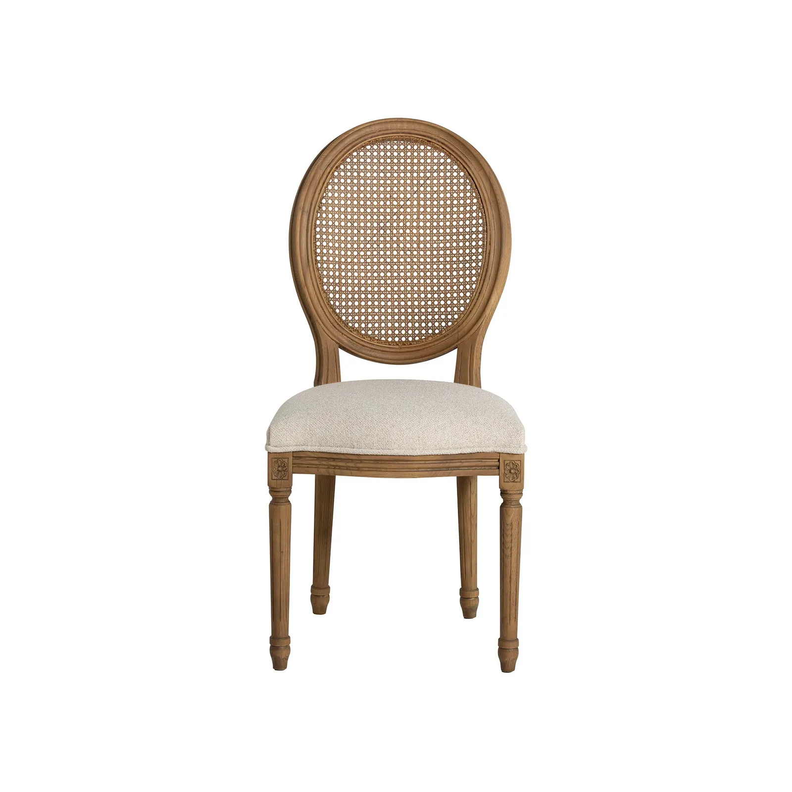 Reina Dining Chair, Grey Rattan | Barker & Stonehouse 4