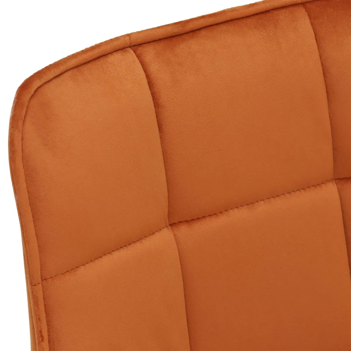 Jasper Leisure Swivel Dining Chair, Orange Velvet | Barker & Stonehouse 5