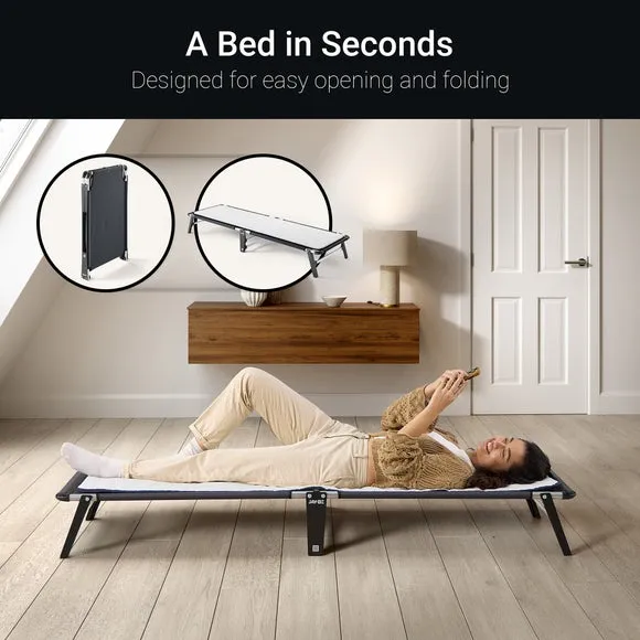 Jay-Be Lite Folding Bed with e-Fibre Insulator Mattress Pad 4