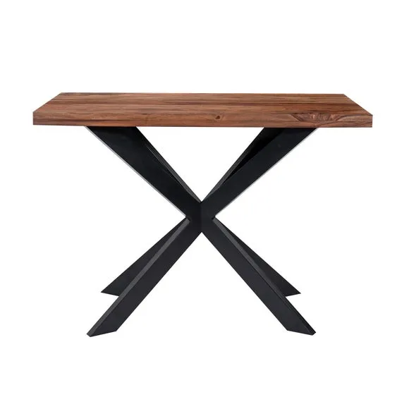 Indus Valley Logan 2 Seater Bar Table With 2 Logan Bar Stools 2