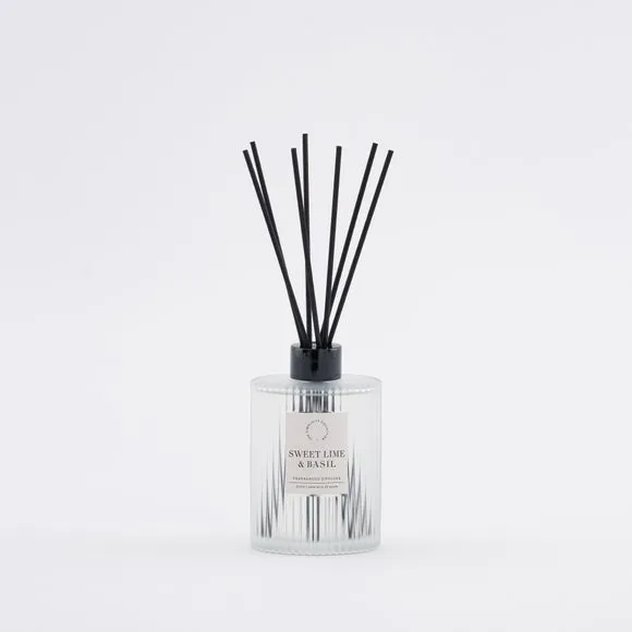 Simplicity Collection Lime and Basil Ribbed Diffuser 3