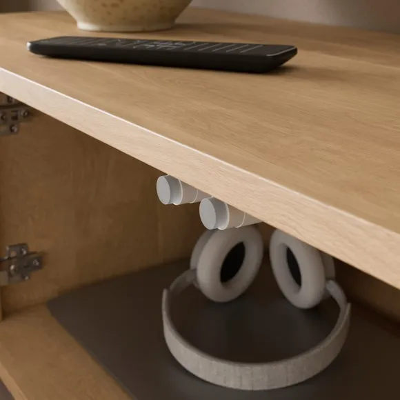 Mateo Wall Mounted TV Unit, Wood Effect 5