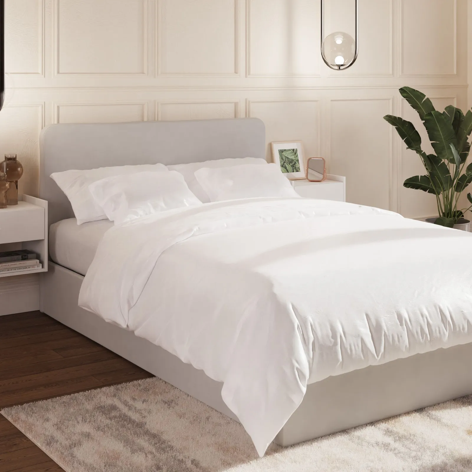 GFW Chiswick Ottoman Bed in Grey 1