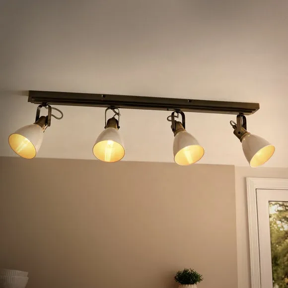 Miley Industrial 4 Light Adjustable Spotlight Bar 2