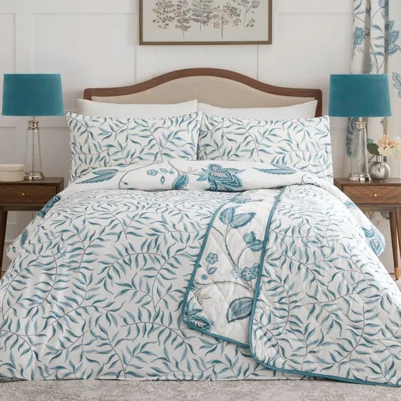 Dreams n Drapes Samira Reversible Duvet Cover and Pillowcase Set 3