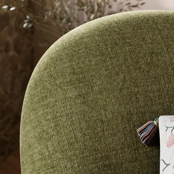 Petit Ribbed Chenille Occasional Armchair 5