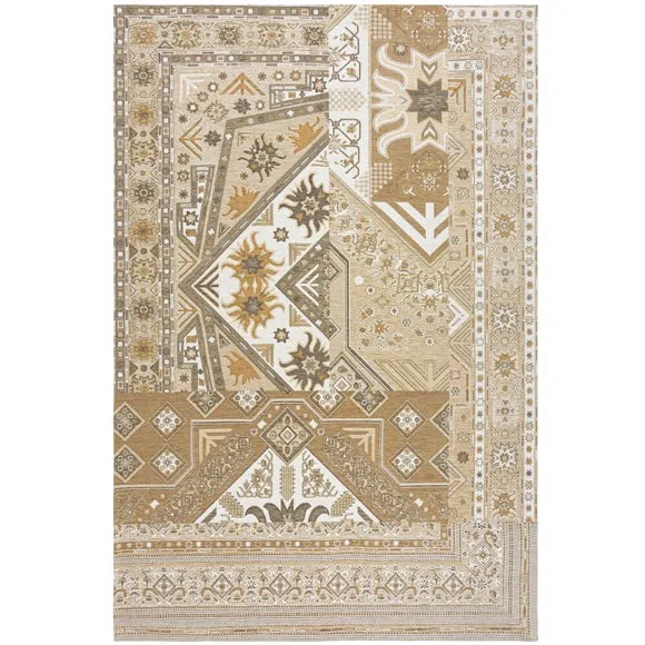 Traditional Patchwork Chenille Rug 5