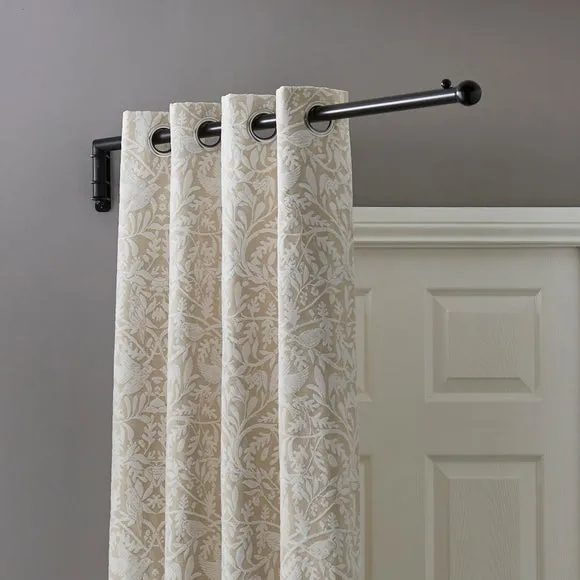 Ashton Metal Door Curtain Pole 2