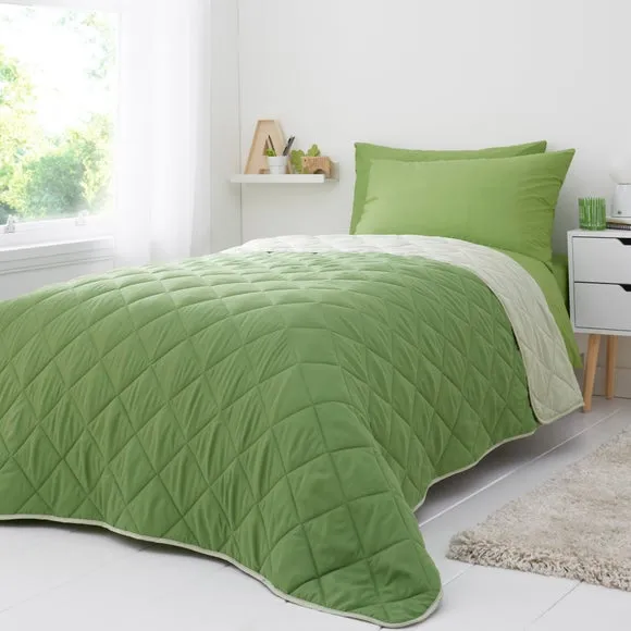 Helston Two Tone Bedspread 150cm x 200cm 1