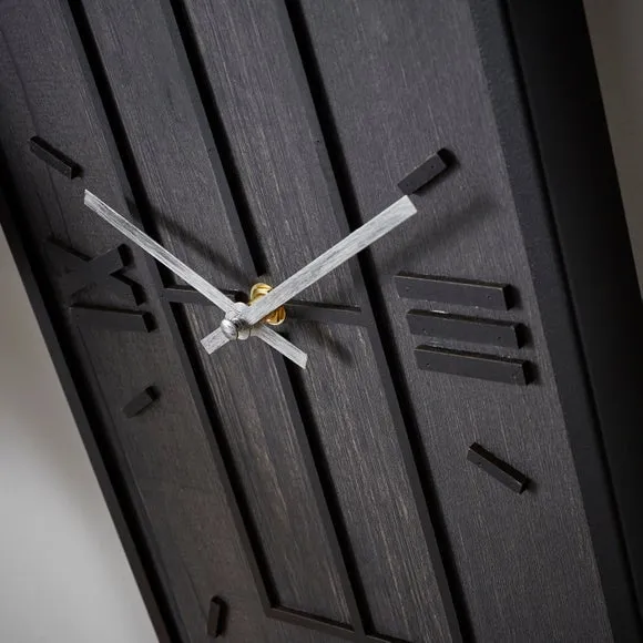 Fulton Industrial Rectangular Wall Clock 2
