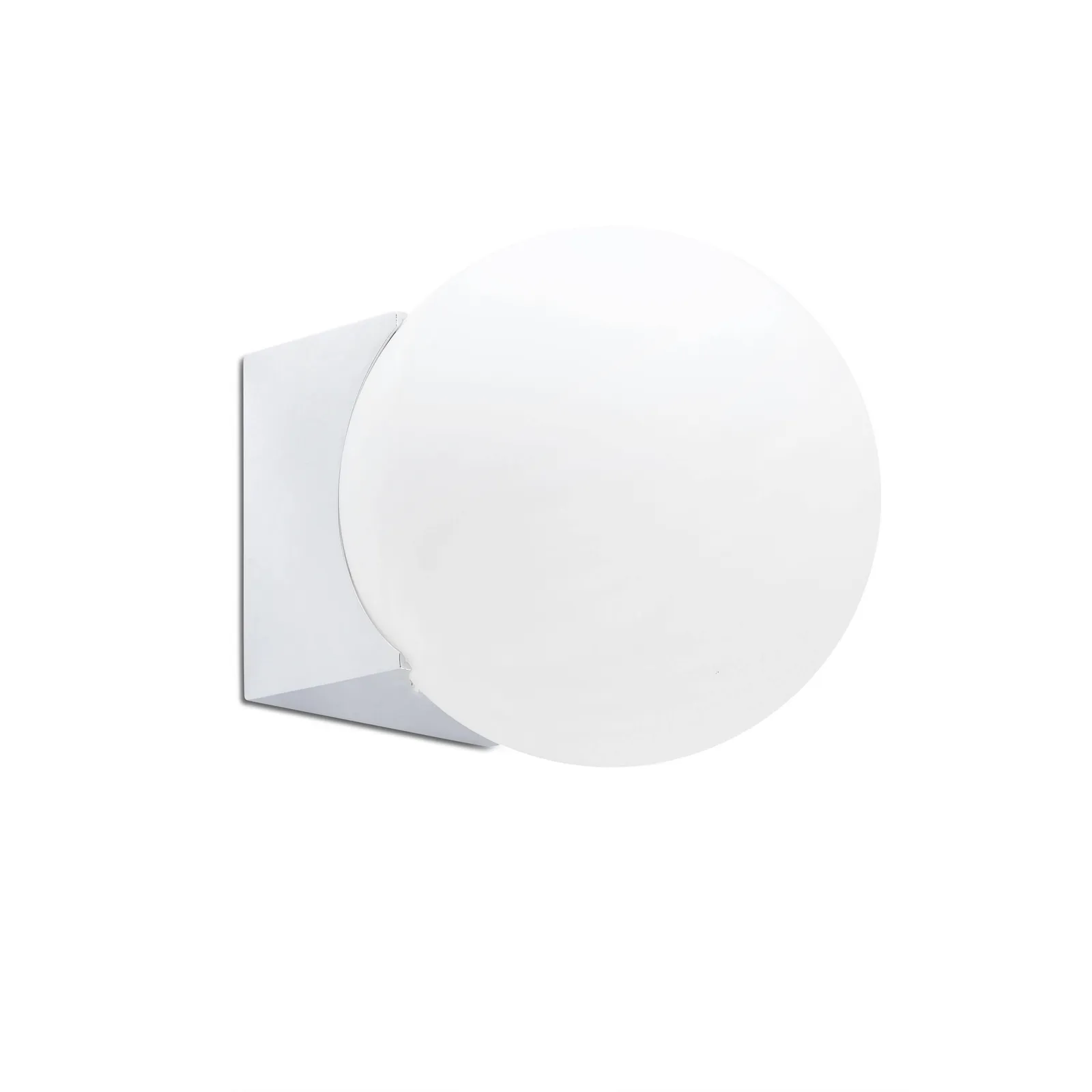 Netlighting Lago Bathroom Globe Wall Lamp 1x g9 IP44 in White