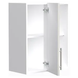 Wickes Orlando Gloss Stone Shaker Corner Wall Unit - 600mm 2