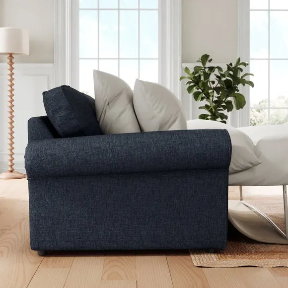 Flori Soft Chenille 2 Seater Sofa Bed 3