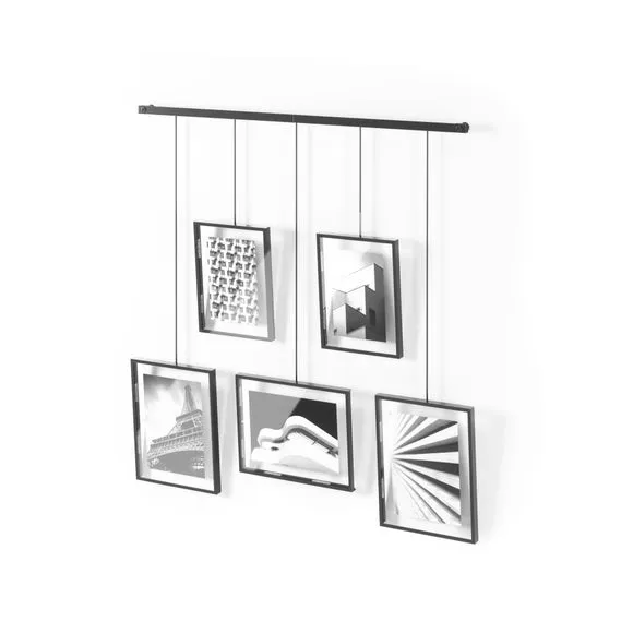 Umbra Set of 5 Exhibit Display Hanging Photo Frames 6