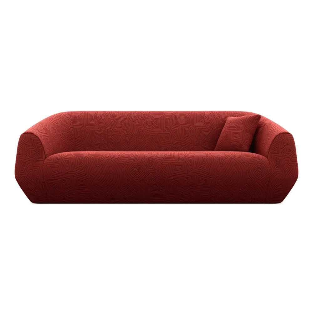 Ligne Roset Uncover Large Sofa Version B Appa Rouge 1