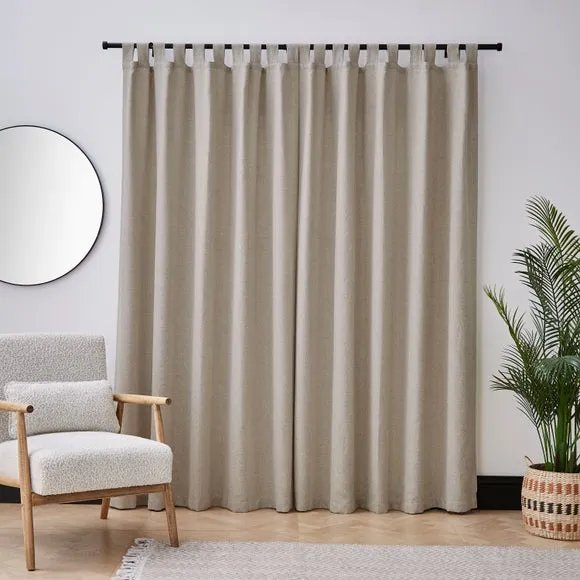 Bondi Unlined Tab Top Curtains 4