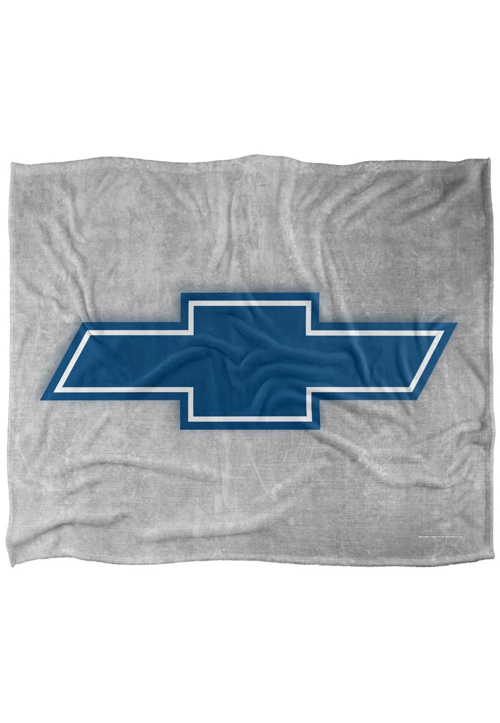 Chevrolet Simple Vintage Bowtie Silky Touch Super Soft Throw Blanket 152 X 127 cm in White