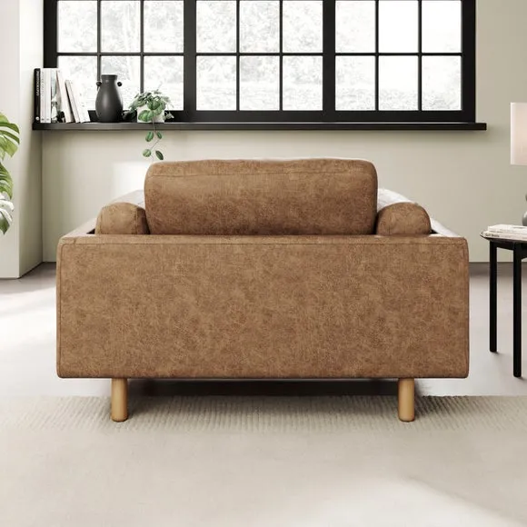 Newton Arizona Faux Leather Snuggle Chair 4