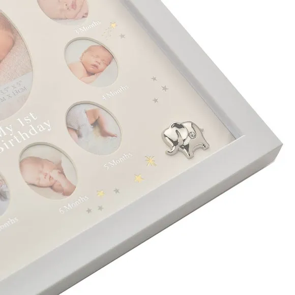 Bambino My First Year Grey Multi Photo Frame 3
