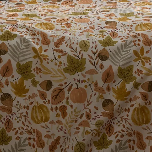 Dreams & Drapes Autumn Foliage Polycotton Duvet Cover & Pillowcase Set 3