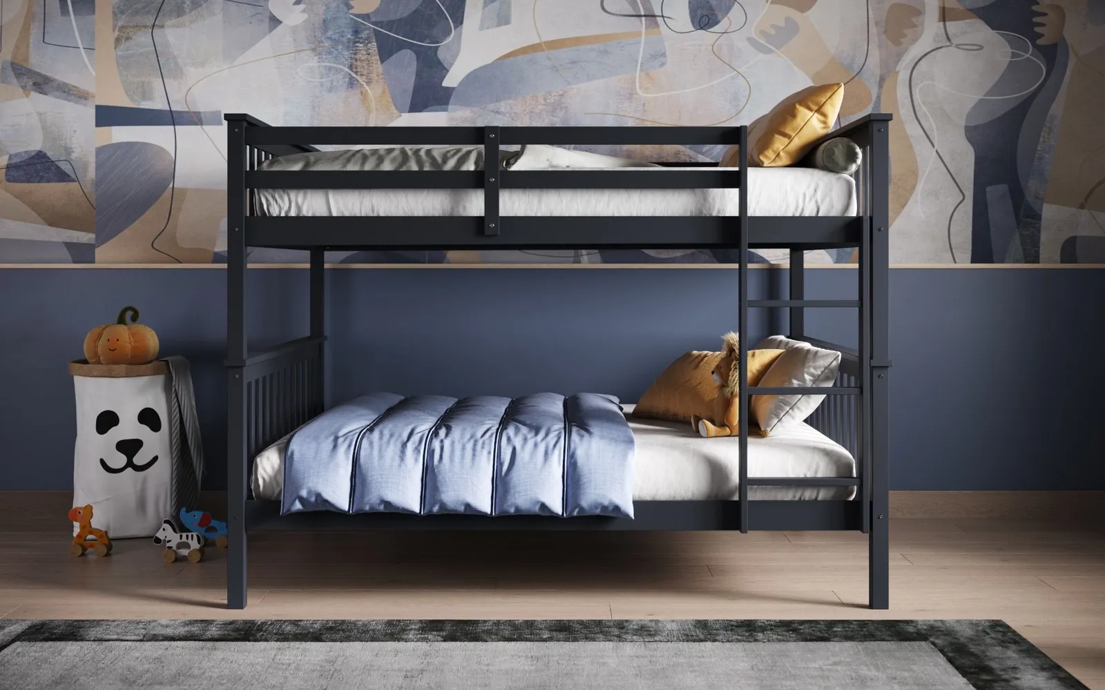 Flair Tetrad Bunk Bed in Grey 6