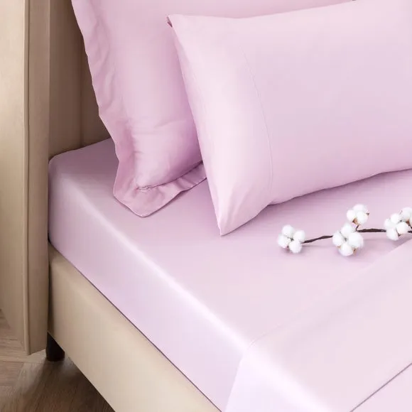Dorma Smooth & Soft 300 Thread Count 100% Cotton Sateen Fitted Sheet