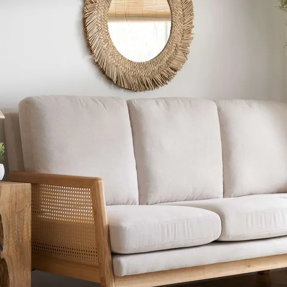Ida Rattan 3 Seater Sofa 2