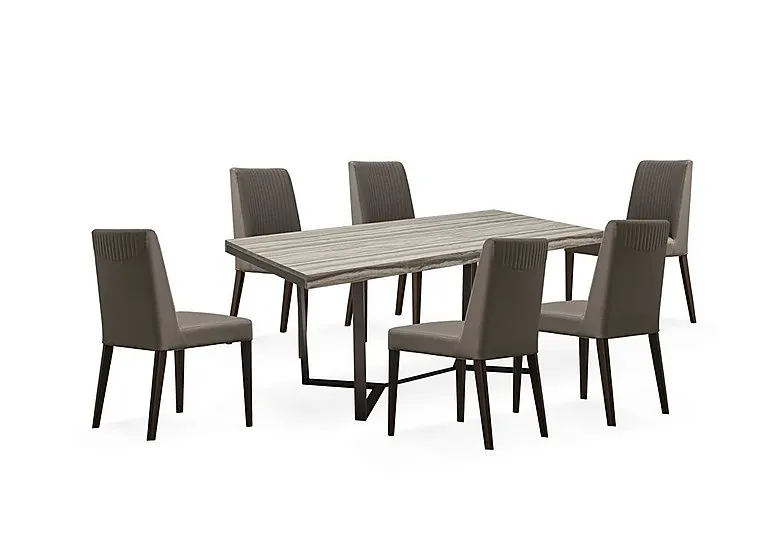 Franco Small Extending Dining Table and 6 Chairs