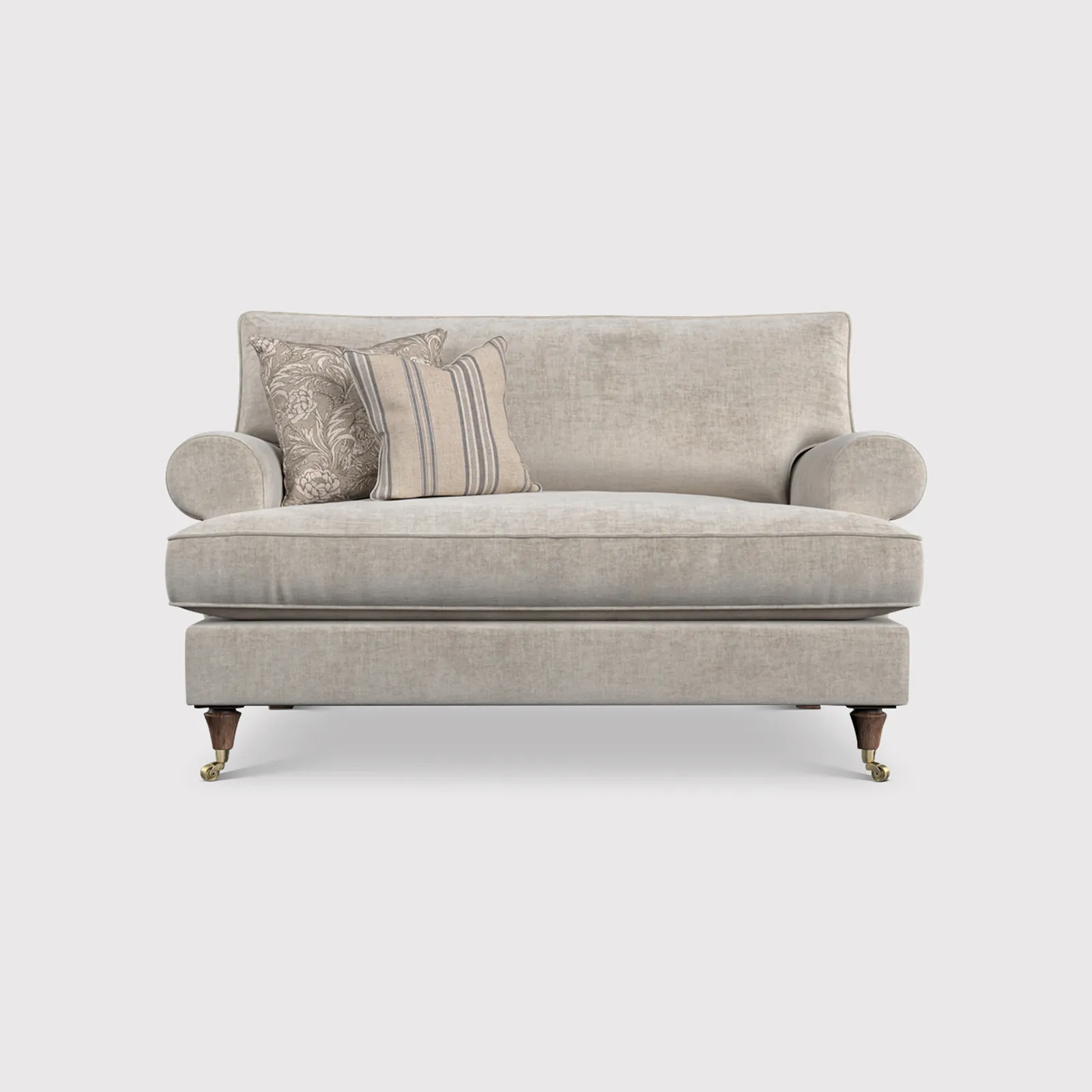English Heritage Finch Cuddler Standard Back, Neutral Fabric | Barker & Stonehouse 1