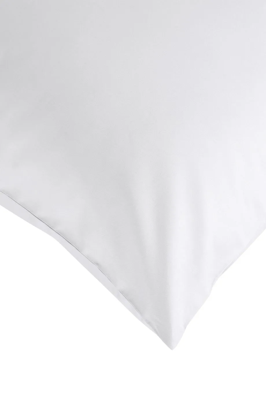 CHRISTY Pure Cotton Percale Standard Pillowcase Pair in White 4
