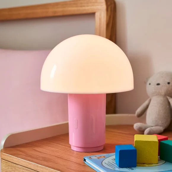 Mushroom Rechargeable Touch Dimmable Table Lamp
