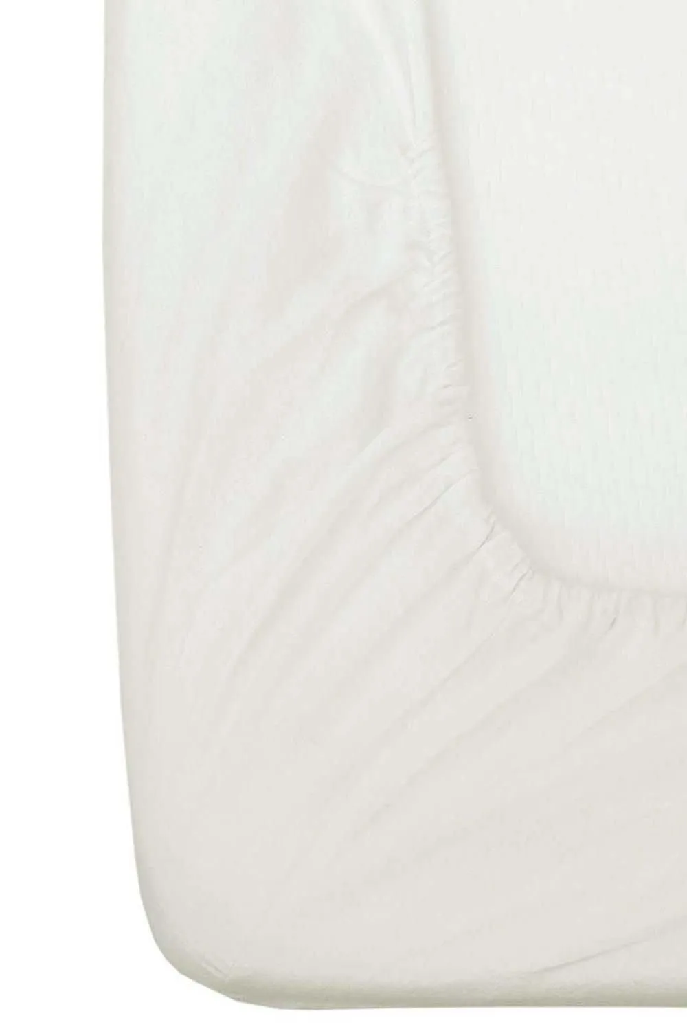 Homescapes Brushed Cotton Fitted Sheet 100% Cotton Luxury Flannelette in Cream 2